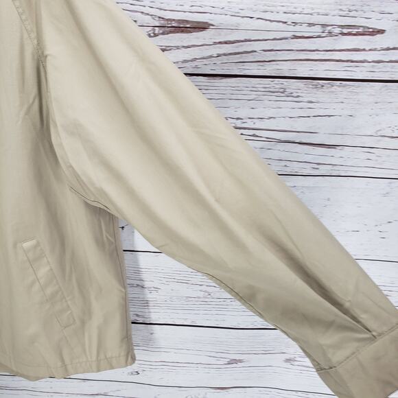 London Fog Weatherwear of Distinction Beige Zip Jacket Size 46 Ex-Long - Picture 5 of 12